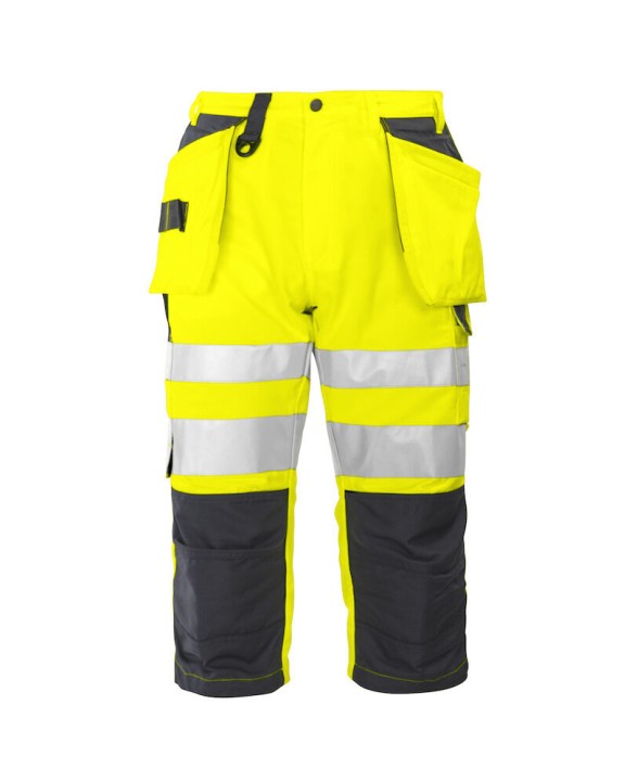 Pantalons personnalisable PROJOB 6510 PANTACOURT POLYCOTON - EN ISO 20471 CLASSE 2
