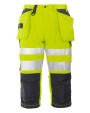 Pantalons personnalisable PROJOB 6510 PANTACOURT POLYCOTON - EN ISO 20471 CLASSE 2