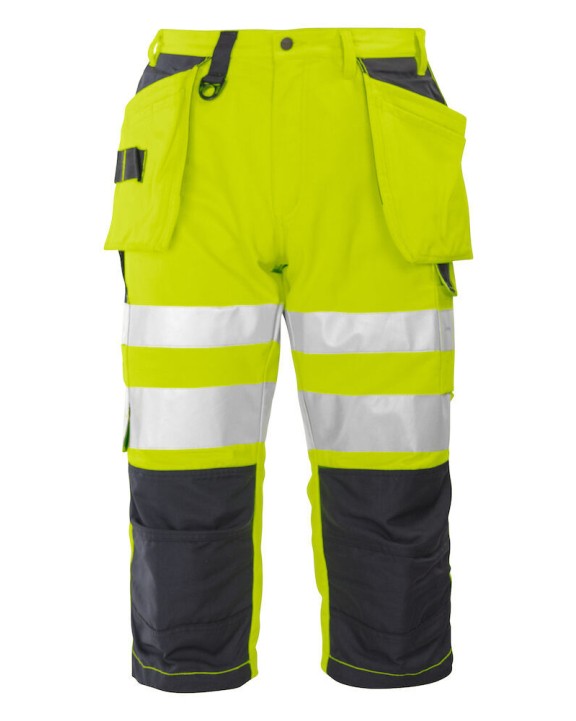 Pantalons personnalisable PROJOB 6510 PANTACOURT POLYCOTON - EN ISO 20471 CLASSE 2