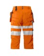 Pantalons personnalisable PROJOB 6510 PANTACOURT POLYCOTON - EN ISO 20471 CLASSE 2