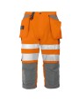 Pantalons personnalisable PROJOB 6510 PANTACOURT POLYCOTON - EN ISO 20471 CLASSE 2