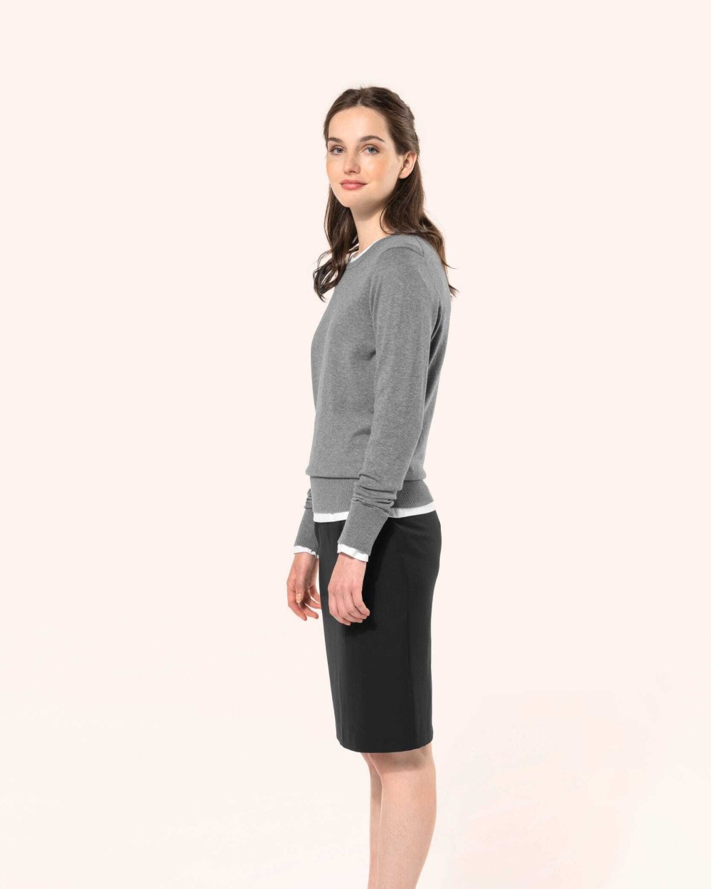 Jupes personnalisable KARIBAN Jupe droite