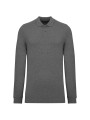 KARIBAN Polo piqué manches longues Bio180 homme /api/colors/5fcefcdd-901a-471b-86f6-fd6b6c59cd10 personnalisable