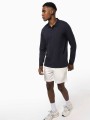 Polos à personnaliser KARIBAN Polo piqué manches longues Bio180 homme 
