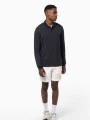 Polos à personnaliser KARIBAN Polo piqué manches longues Bio180 homme 