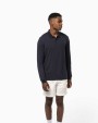 Polo's KARIBAN Bio180 piqué herenpolo lange mouwen voor bedrukking &amp; borduring