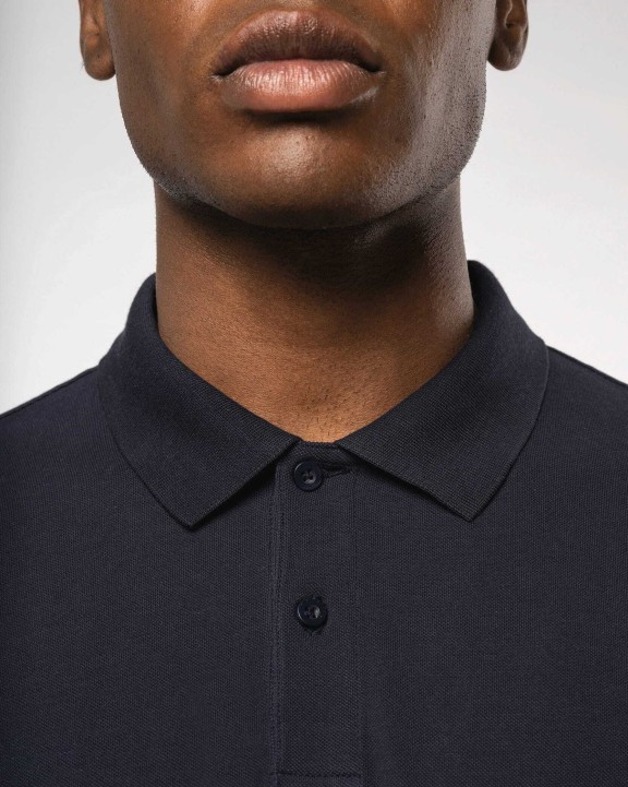 Polos personnalisable KARIBAN Polo piqué manches longues Bio180 homme