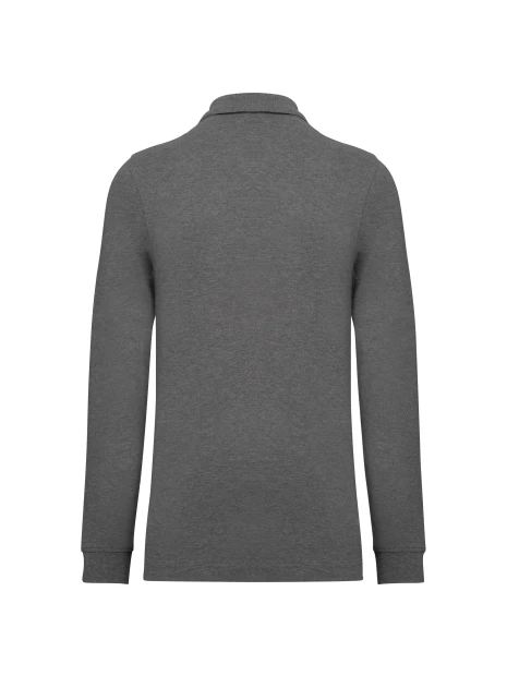 KARIBAN Polo piqué manches longues Bio180 homme /api/colors/5fcefcdd-901a-471b-86f6-fd6b6c59cd10 personnalisable