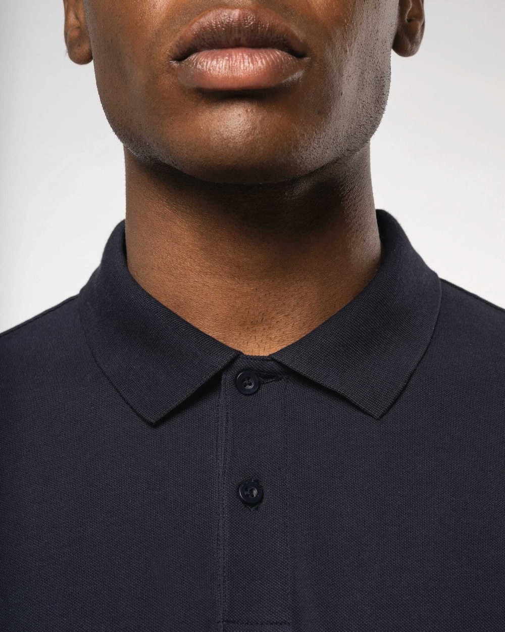 Polos personnalisable KARIBAN Polo piqué manches longues Bio180 homme