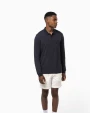 Polos personnalisable KARIBAN Polo piqué manches longues Bio180 homme