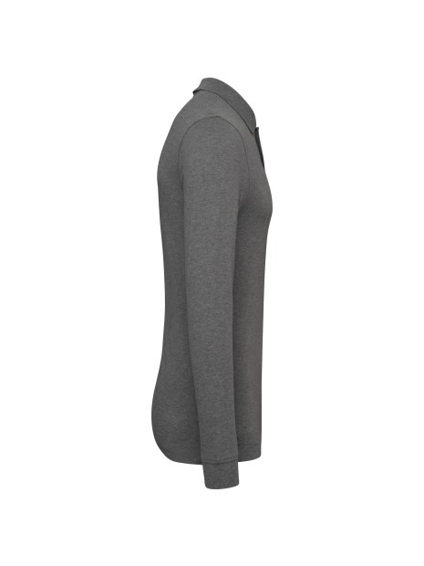 KARIBAN Polo piqué manches longues Bio180 homme /api/colors/5fcefcdd-901a-471b-86f6-fd6b6c59cd10 personnalisable