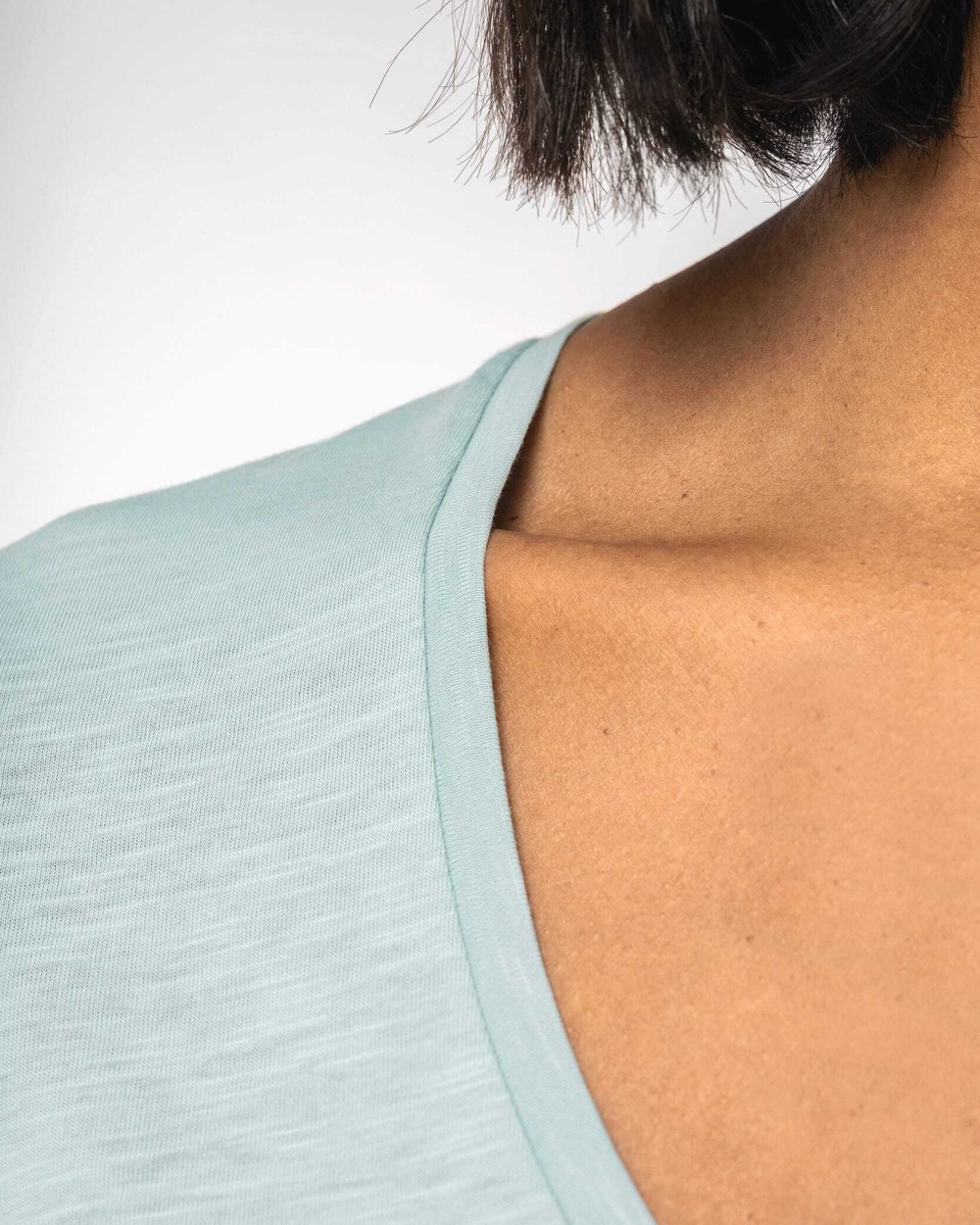 T-shirts NATIVE SPIRIT Ecologisch slub dames-T-shirt voor bedrukking &amp; borduring