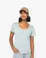 T-shirts NATIVE SPIRIT Ecologisch slub dames T-shirt voor bedrukking &amp; borduring