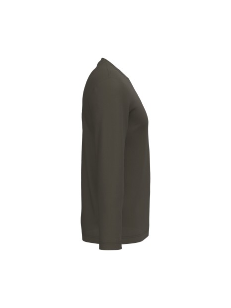KARIBAN T-shirt col rond manches longues homme /api/colors/7d4189a1-61a3-430b-83e5-a3a6fe159806 personnalisable