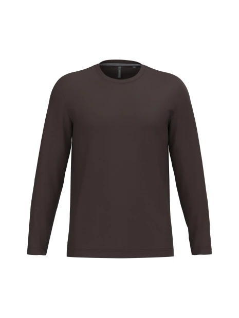 KARIBAN T-shirt col rond manches longues homme /api/colors/b1e9730e-2307-4dc6-a97e-0dcccdb1ecfa personnalisable
