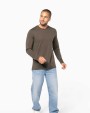 T-Shirts personnalisable KARIBAN T-shirt col rond manches longues homme