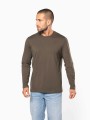T-Shirts à personnaliser KARIBAN T-shirt col rond manches longues homme 