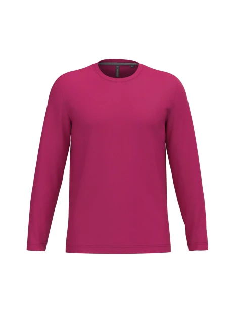 KARIBAN T-shirt col rond manches longues homme /api/colors/0327c765-dd20-409c-911d-31f7a9b4c2f5 personnalisable