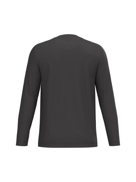 KARIBAN T-shirt col rond manches longues homme /api/colors/3664e9be-231a-44a8-bacd-707b001b474c personnalisable