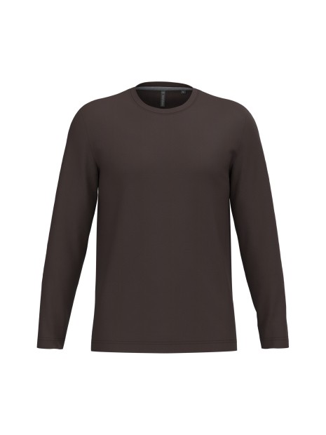 KARIBAN T-shirt col rond manches longues homme /api/colors/b1e9730e-2307-4dc6-a97e-0dcccdb1ecfa personnalisable