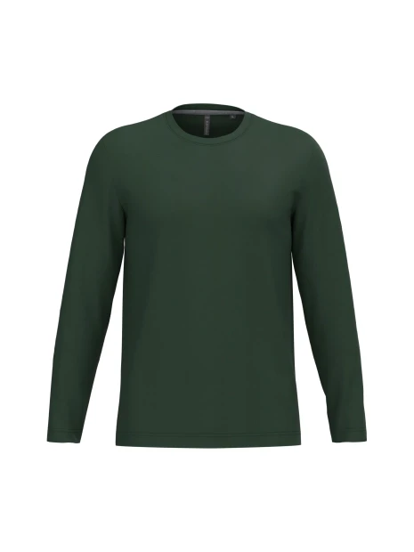 KARIBAN T-shirt col rond manches longues homme /api/colors/04ff5422-733a-4283-80b4-be8cd0eba314 personnalisable