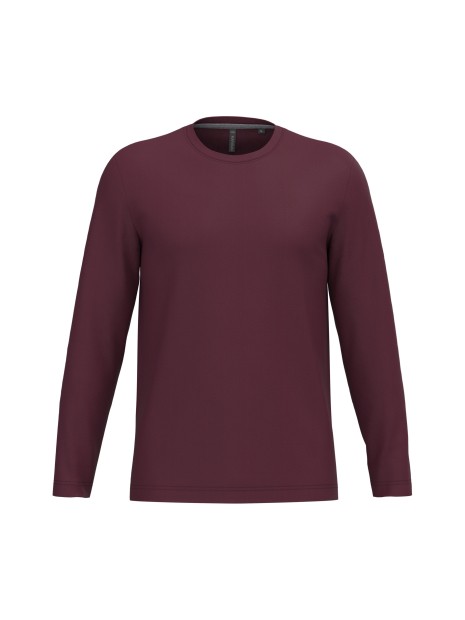 KARIBAN T-shirt col rond manches longues homme /api/colors/3f4410b9-f80f-412a-9aa8-9260cc84003d personnalisable