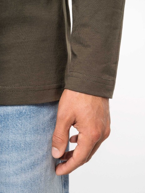 T-Shirts à personnaliser KARIBAN T-shirt col rond manches longues homme 