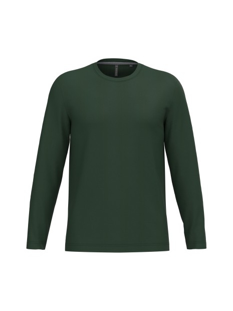 KARIBAN T-shirt col rond manches longues homme /api/colors/04ff5422-733a-4283-80b4-be8cd0eba314 personnalisable