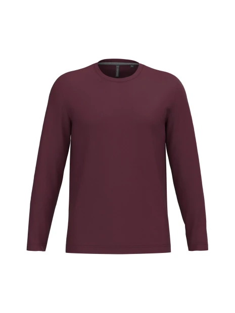 KARIBAN T-shirt col rond manches longues homme /api/colors/3f4410b9-f80f-412a-9aa8-9260cc84003d personnalisable