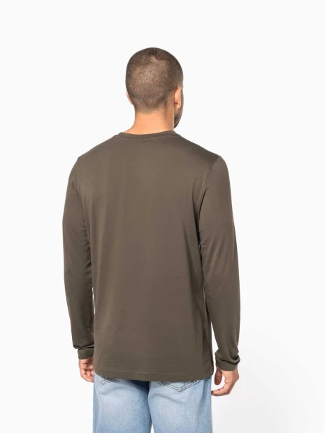 T-Shirts à personnaliser KARIBAN T-shirt col rond manches longues homme 