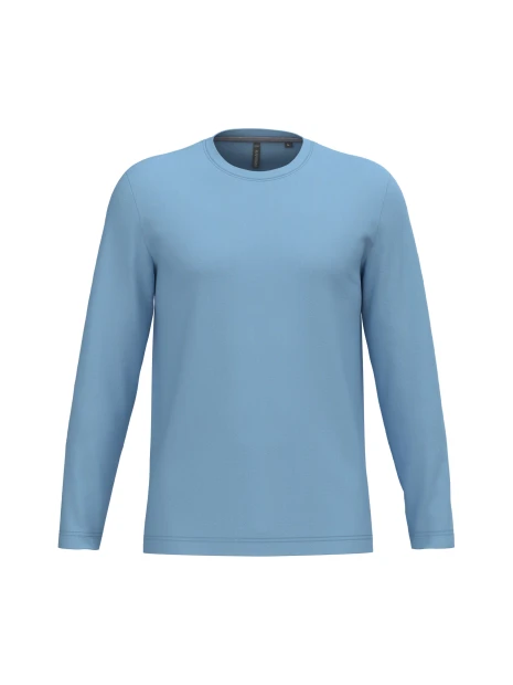 KARIBAN T-shirt col rond manches longues homme /api/colors/549fa598-8d61-4fa2-82ad-90f4d2ec39ab personnalisable