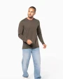 T-Shirts personnalisable KARIBAN T-shirt col rond manches longues homme