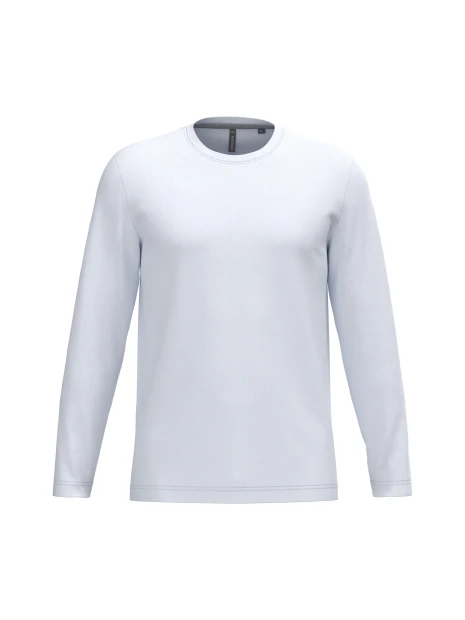 KARIBAN T-shirt col rond manches longues homme /api/colors/7a92cd2d-10d2-40b4-928b-296bb7487506 personnalisable