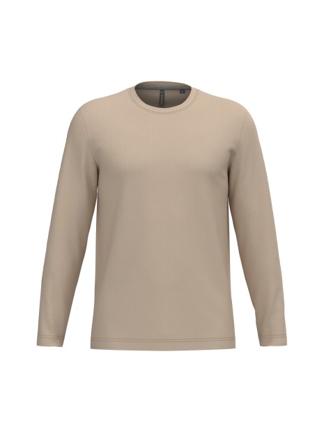 KARIBAN T-shirt col rond manches longues homme /api/colors/1d539d1a-76f0-4132-93c4-8034fe18b1e9 personnalisable