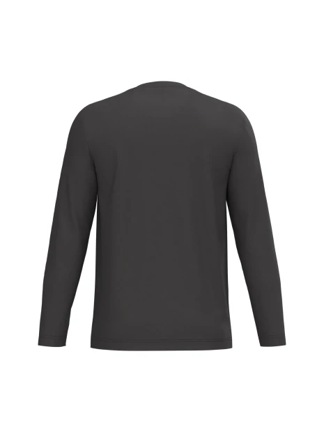 KARIBAN T-shirt col rond manches longues homme /api/colors/3664e9be-231a-44a8-bacd-707b001b474c personnalisable