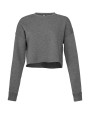 BELLA-CANVAS Cropped Kapuzensweatshirt für Damen Sweatshirts personalisierbar