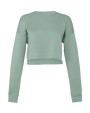 BELLA-CANVAS Cropped Kapuzensweatshirt für Damen Sweatshirts personalisierbar