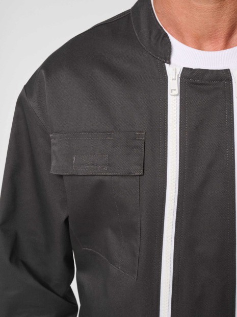Robes à personnaliser WK. DESIGNED TO WORK Combinaison double zip unisexe 