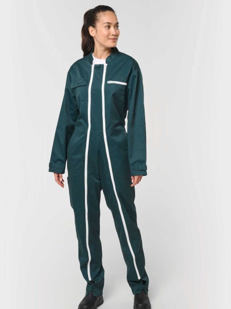 Robes à personnaliser WK. DESIGNED TO WORK Combinaison double zip unisexe 