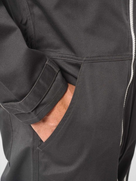 Robes à personnaliser WK. DESIGNED TO WORK Combinaison double zip unisexe 