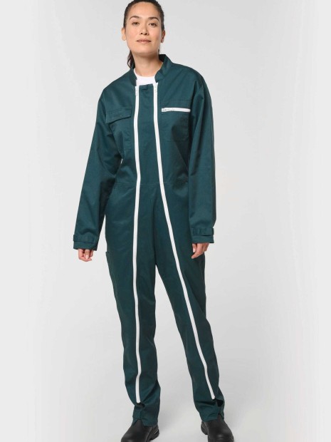 Robes à personnaliser WK. DESIGNED TO WORK Combinaison double zip unisexe 