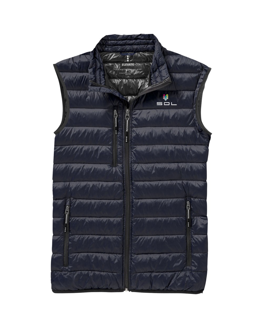 ELEVATE Fairview leichter Daunen-Bodywarmer für Herren Jacken personalisierbar