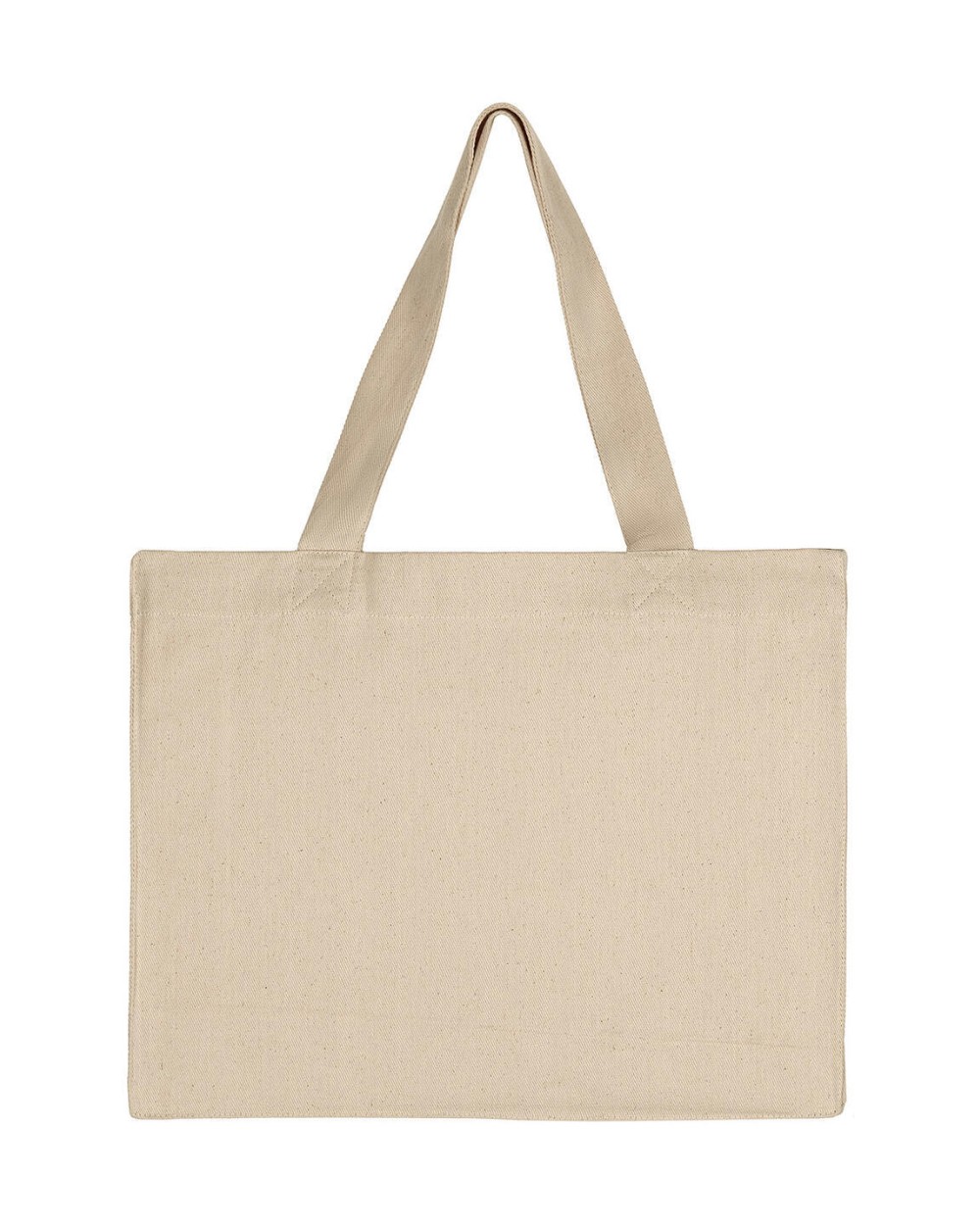 Tassen & Zakken  Canvas Wide Shopper with Fold LH voor bedrukking &amp; borduring