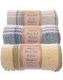 Plaids personnalisable HOME & LIVING Couverture de pique-nique en tissu recyclé