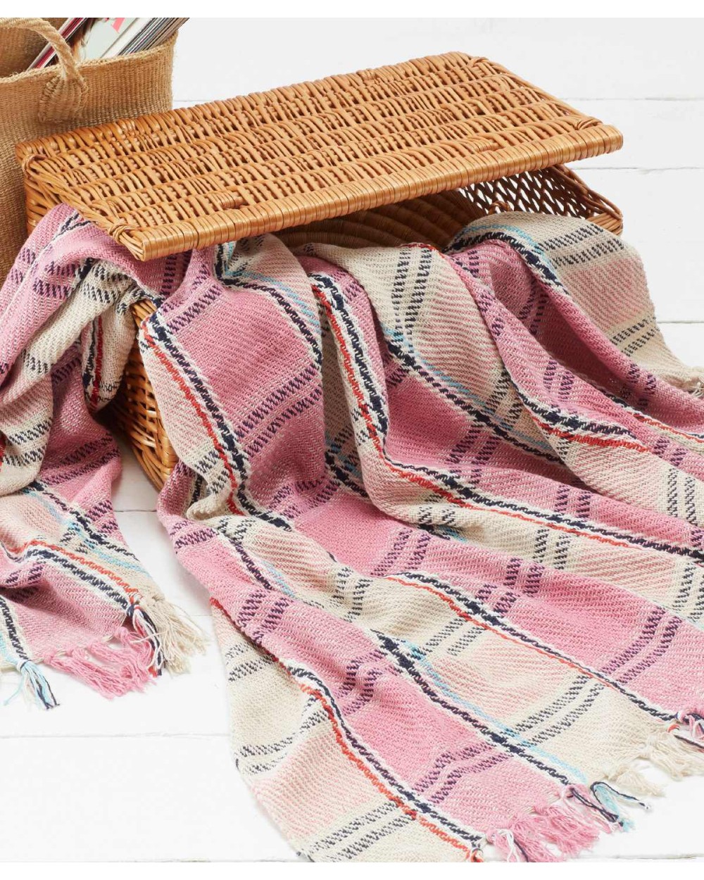Plaids personnalisable HOME & LIVING Couverture de pique-nique en tissu recyclé