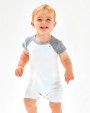 Baby artikelen BABYBUGZ Baby Baseball Playsuit voor bedrukking &amp; borduring