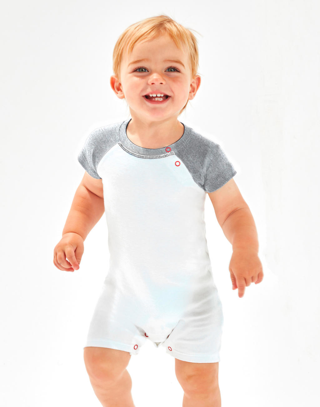 Articles bébés personnalisable BABYBUGZ Baby Baseball Playsuit