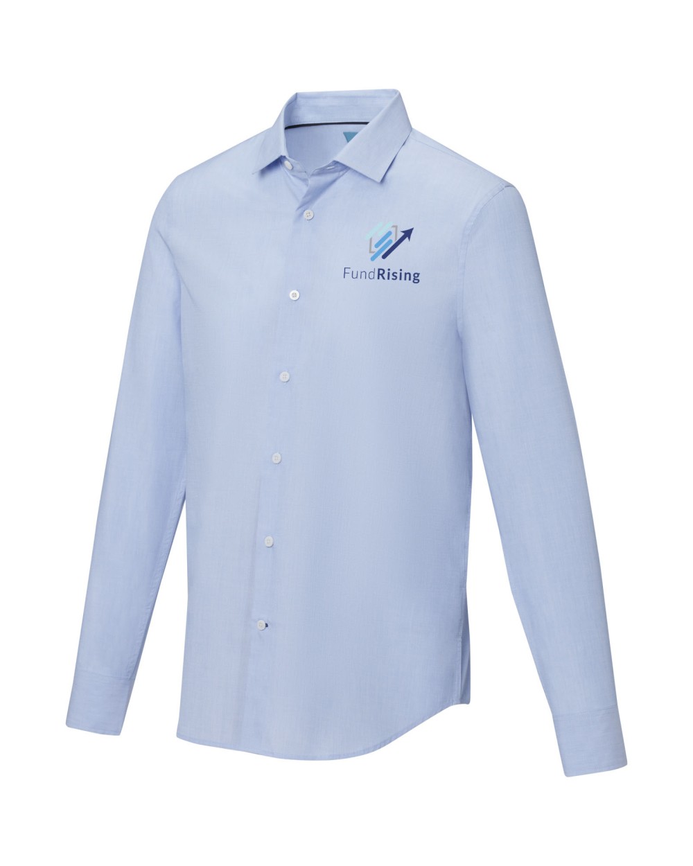 ELEVATE Cuprite Langarm Shirt aus Bio-Baumwolle für Herren Hemden personalisierbar