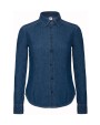 B&C DNM Vision/women Denim Shirt LS Hemden personalisierbar