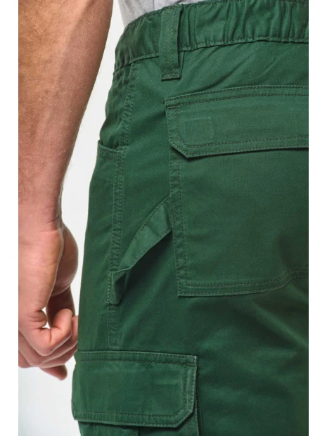 WK. DESIGNED TO WORK Bermuda multipoches écoresponsable homme  personnalisable